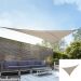 Kookaburra® 4,2m x 4,2m x 6,0m Rechtwinkliges Dreieck, wasserabweisend 140 g/m², Hellbraun